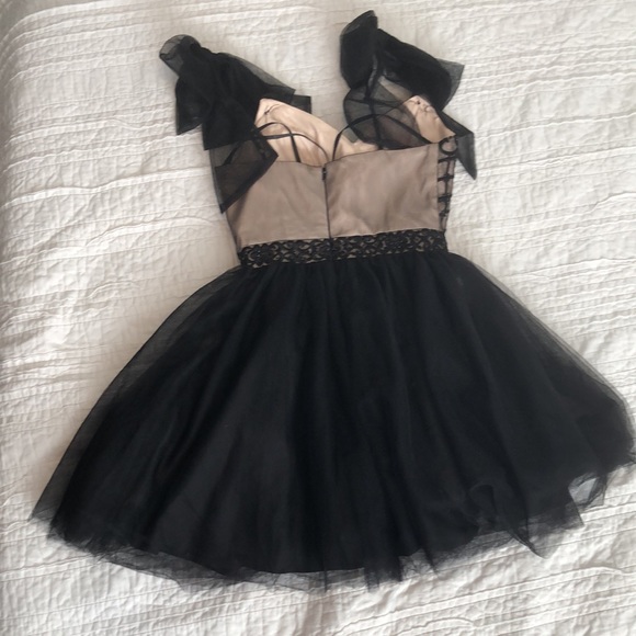 Fashion Nova Beaded Formal Dress Womens Size 1/2 - Picture 3 of 14